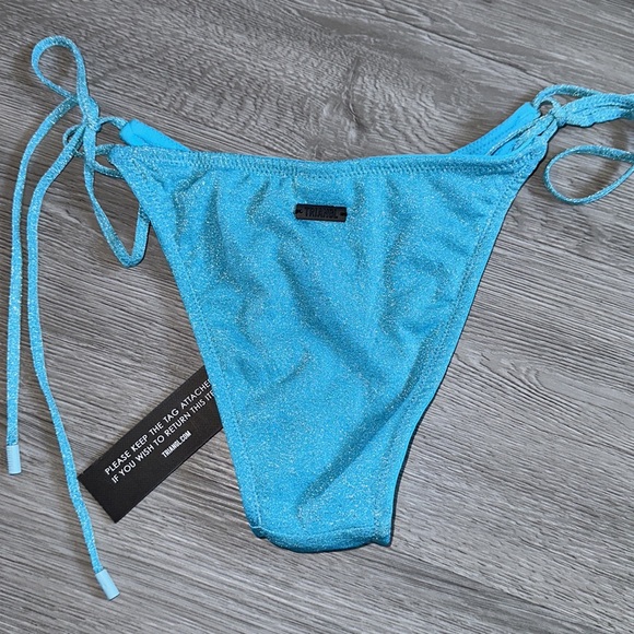Baby blue string bathing suit bottom - Picture 7 of 7